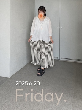 「Handmade（ハンドメイド）のアイテム」を使った、ゆめかさん（レディース・153cm）の夏コーディネート