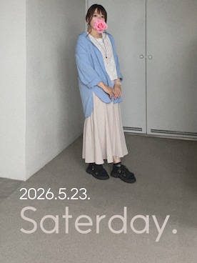 「Handmade（ハンドメイド）のアイテム」を使った、ゆめかさん（レディース・153cm）の夏コーディネート