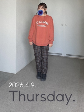 「3coins（3coins）のアイテム」を使った、ゆめかさん（レディース・153cm）の春コーディネート