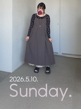 「Samansa Mos2（サマンサ モスモス）のアイテム」を使った、ゆめかさん（レディース・153cm）の春コーディネート