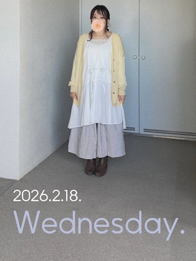 「3coins（3coins）のアイテム」を使った、ゆめかさん（レディース・153cm）の冬コーディネート