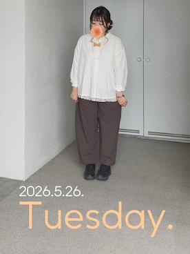 「Handmade（ハンドメイド）のアイテム」を使った、ゆめかさん（レディース・153cm）の夏コーディネート