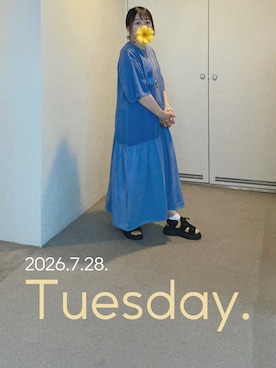 「Handmade（ハンドメイド）のアイテム」を使った、ゆめかさん（レディース・153cm）の夏コーディネート