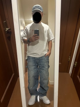 「アイテム（キャップ）」を使った、KZTFR@m.jpさん（メンズ・173cm・40代）の秋コーディネート