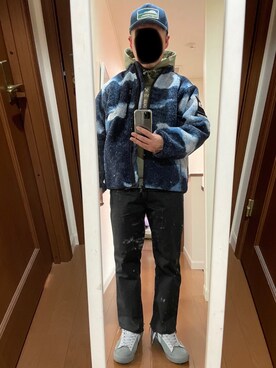 「BOXLOGO」｜KZTFR@m.jpさん（メンズ・173cm）の冬コーディネート