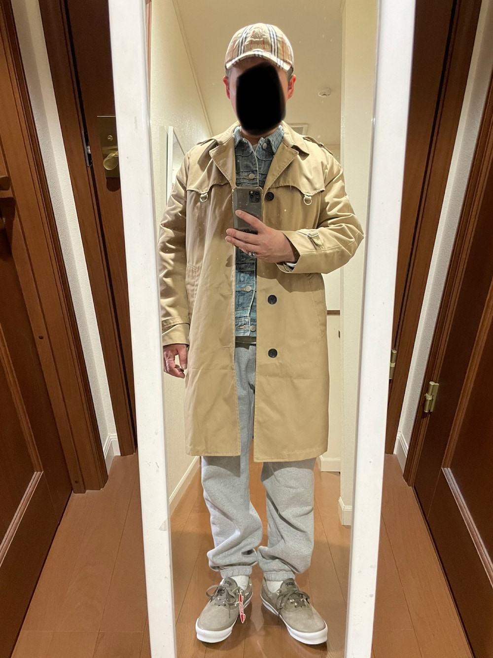 Supreme トレンチコート ベージュ　リバーシブル　サイズ XL 2023 クイーンサイズ】トレンチコート ベージュ【AOKI公式通販】