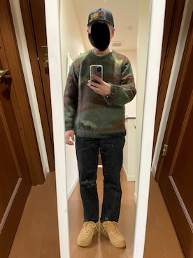 「アイテム（キャップ）」を使った、KZTFR@m.jpさん（メンズ・173cm・40代）の秋コーディネート