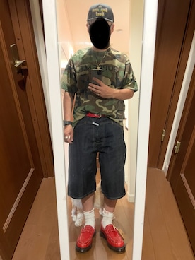 「アイテム（ローファー）」を使った、KZTFR@m.jpさん（メンズ・173cm・40代）の夏コーディネート