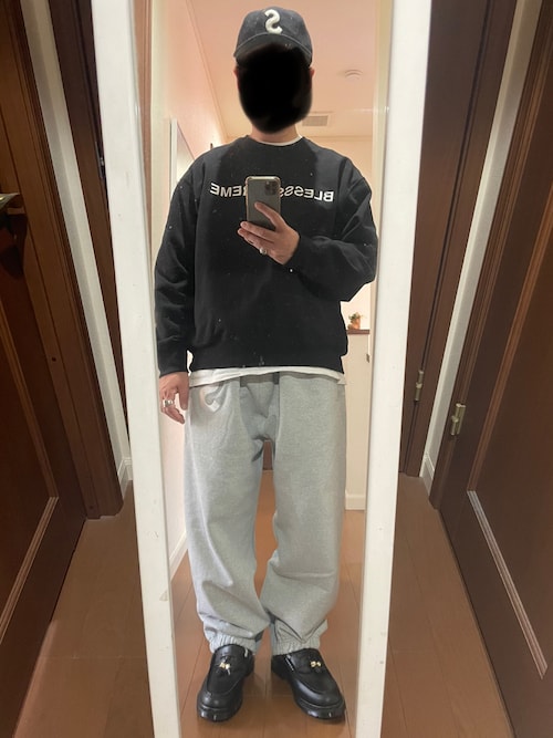 KZTFR@m.jp｜Supreme × Blessのスウェットを使った