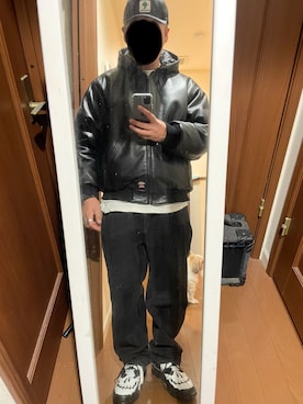 「アイテム（その他アウター）」を使った、KZTFR@m.jpさん（メンズ・173cm・40代）の冬コーディネート