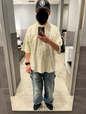 「Supreme （シュプリーム）のアイテム」を使った、KZTFR@m.jpさん（メンズ・173cm）の春コーディネート