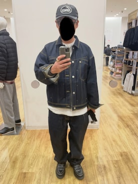 「アイテム（ローファー）」を使った、KZTFR@m.jpさん（メンズ・173cm）の秋コーディネート