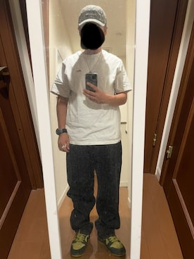 「Supreme （シュプリーム）のアイテム（パンツ）」を使った、KZTFR@m.jpさん（メンズ・173cm）の秋コーディネート