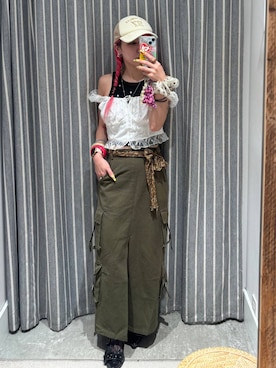 「FOREVER 21（フォーエバー トゥエンティーワン）のアイテム」を使った、るったんさん（レディース・150cm）の夏コーディネート