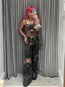 「FOREVER 21（フォーエバー トゥエンティーワン）のアイテム」を使った、るったんさん（レディース・150cm）の秋コーディネート