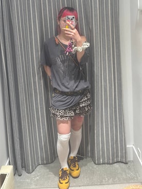 「アイテム（ソックス/靴下）」を使った、るったんさん（レディース・150cm・20代）の夏コーディネート