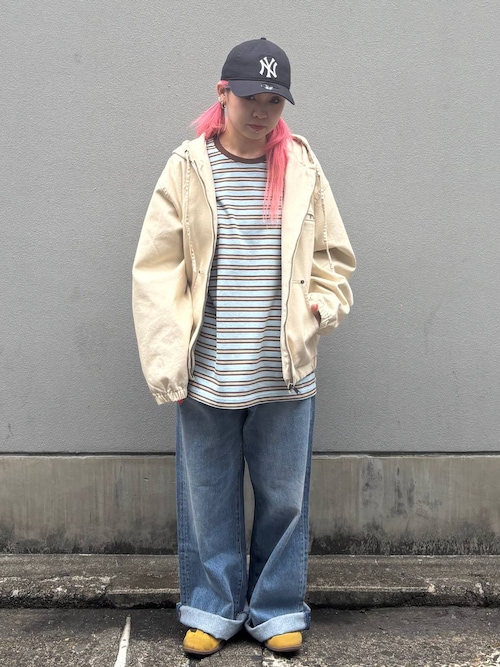 セール】Extra Cotton Border Tshirt/天竺コットンボーダーロンT（T