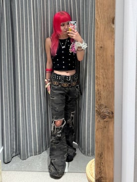 「FOREVER 21（フォーエバー トゥエンティーワン）のアイテム」を使った、るったんさん（レディース・150cm）の夏コーディネート