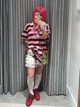 「アイテム（レッグウェア）」を使った、るったんさん（レディース・150cm・20代）の夏コーディネート