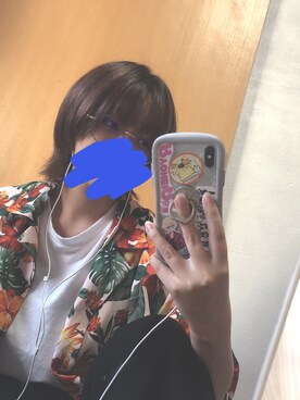 「AS as know as（エーエス アズノウアズ）のアイテム（トップス）」を使った、CHIHIROさん（レディース・148cm）の夏コーディネート
