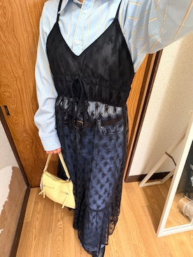 「ROPE' PICNIC（ロペピクニック）のアイテム」を使った、senさん（レディース・148cm）の春コーディネート