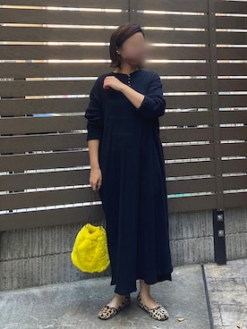 「ペタンコ靴」｜なみなみなさん（レディース・156cm）の秋コーディネート