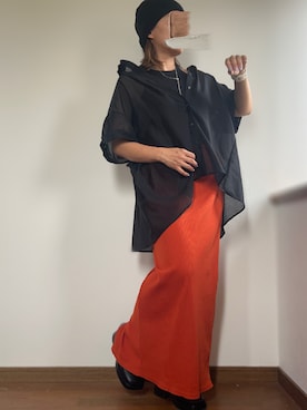 「アイテム（ニットキャップ/ビーニー）」を使った、Ｍａｉさん（レディース・150cm）の夏コーディネート