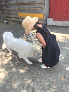 「アイテム（ワンピース）」を使った、myさん（キッズ・120cm）の秋コーディネート