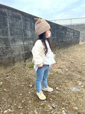 myさん（キッズ・90cm）の冬コーディネート