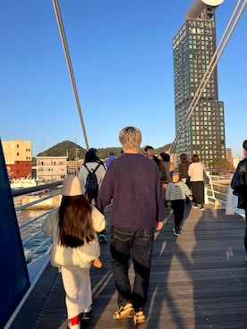 「アイテム（シューズ）」を使った、myさん（キッズ・120cm）の冬コーディネート