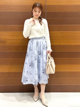 「COCUE（コキュ）のアイテム」を使った、yumiさん（レディース・154cm）の冬コーディネート