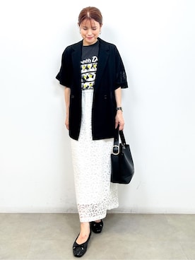 yumiさん（レディース・154cm）の夏コーディネート