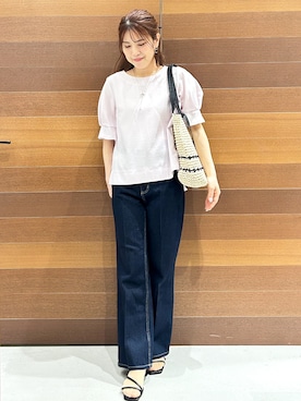 「index（インデックス）のアイテム」を使った、yumiさん（レディース・154cm）の春コーディネート