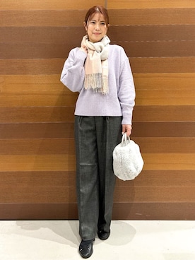 yumiさん（レディース・154cm）の冬コーディネート