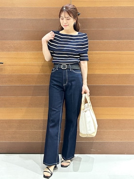 「index（インデックス）のアイテム」を使った、yumiさん（レディース・154cm）の春コーディネート