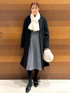 yumiさん(レディース・154cm)の冬コーディネート