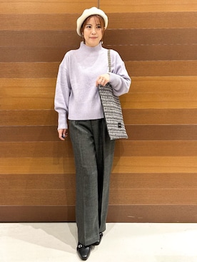 yumiさん（レディース・154cm）の冬コーディネート
