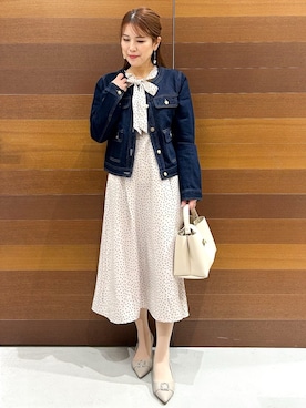 「index（インデックス）のアイテム（ジャケット/アウター）」を使った、yumiさん（レディース・154cm）の冬コーディネート