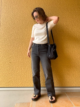 「AS2OV（アッソブ）のアイテム」を使った、minachiさん（レディース・153cm）の夏コーディネート