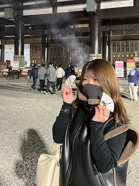 ふ う かさん(レディース・152cm)の冬コーディネート