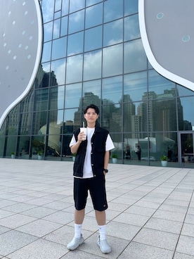 杜庭Ericさん（メンズ・166cm）の冬コーディネート