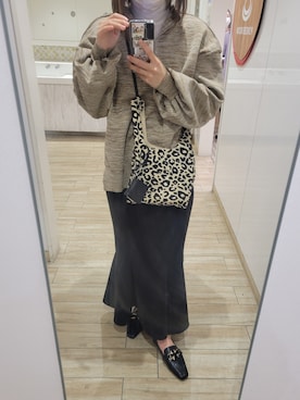 mozuさん（レディース・158cm）の春コーディネート