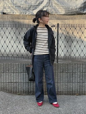 「LE TALON（ルタロン）のアイテム」を使った、ukiさん（レディース・155cm）の冬コーディネート