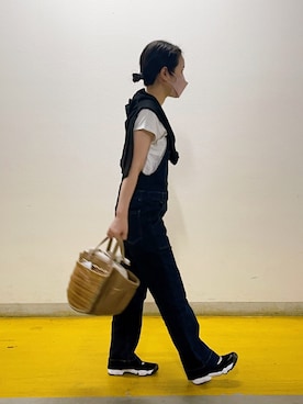 「eb.a.gos（エバゴス）のアイテム」を使った、ukiさん（骨格ナチュラル・レディース・154cm）の秋コーディネート