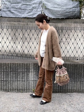 「C.T.plage（シーティープラージュ）のアイテム」を使った、ukiさん（レディース・154cm）の秋コーディネート