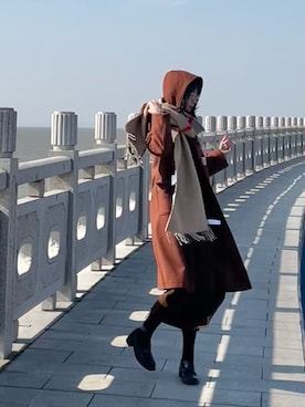 ▪️𝑲𝒂𝒈𝒆𝒌𝒐▪️さん（レディース・168cm）の冬コーディネート