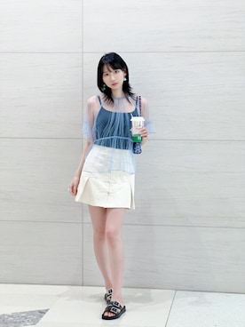 ▪️𝑲𝒂𝒈𝒆𝒌𝒐▪️さん(レディース・168cm)の夏コーディネート