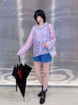 ▪️𝑲𝒂𝒈𝒆𝒌𝒐▪️さん（レディース・168cm）の夏コーディネート