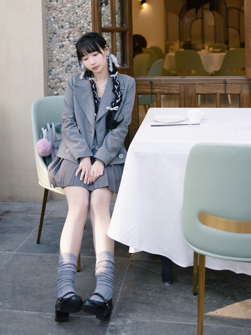 HARUTA（ハルタ）の「レザーワンストラップシューズ（ヒール