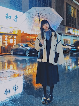 ▪️𝑲𝒂𝒈𝒆𝒌𝒐▪️さん(レディース・168cm)の冬コーディネート